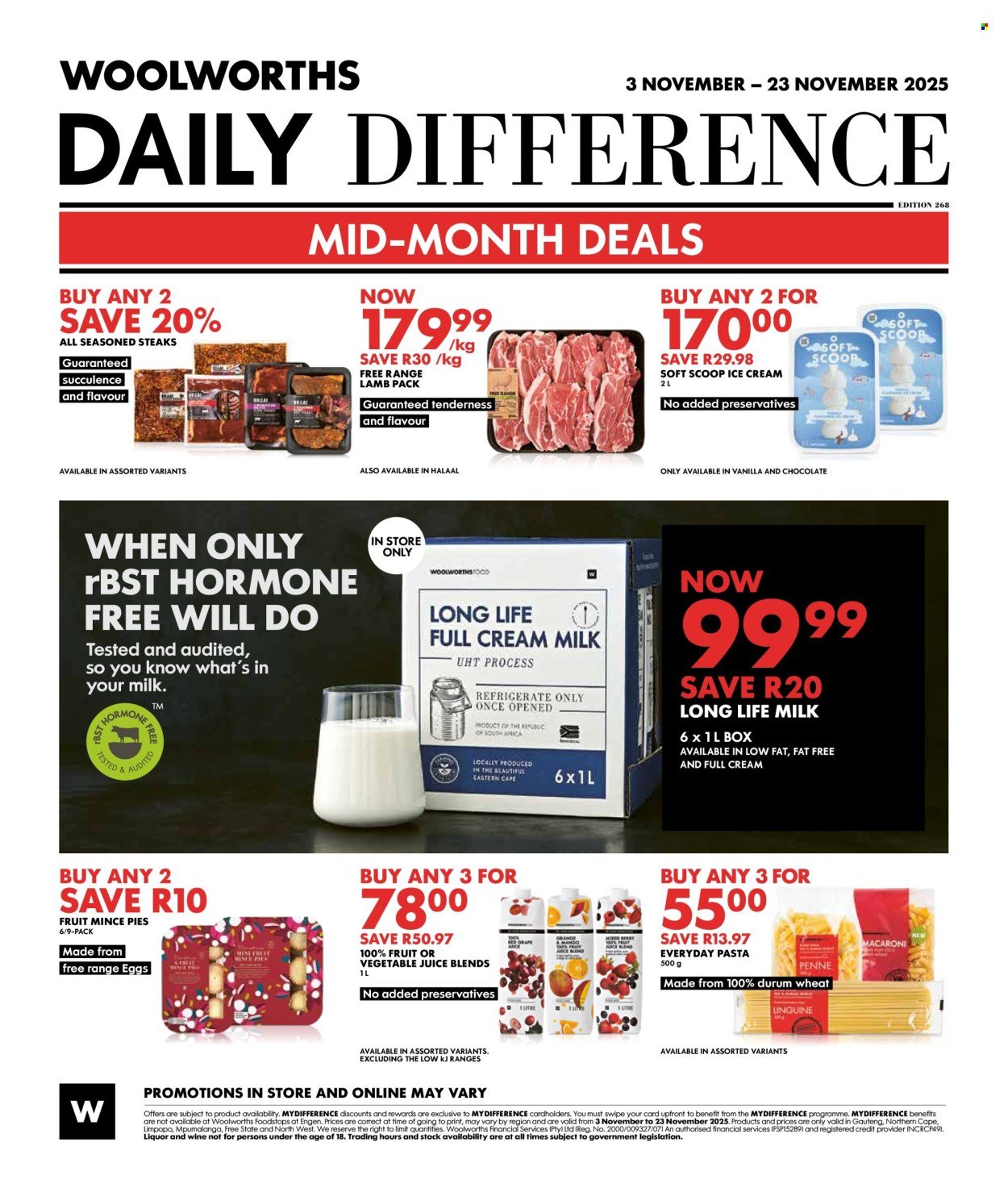 WOOLWORTHS specials - Daily Difference (2025-11-03 - 2025-11-23) | 8