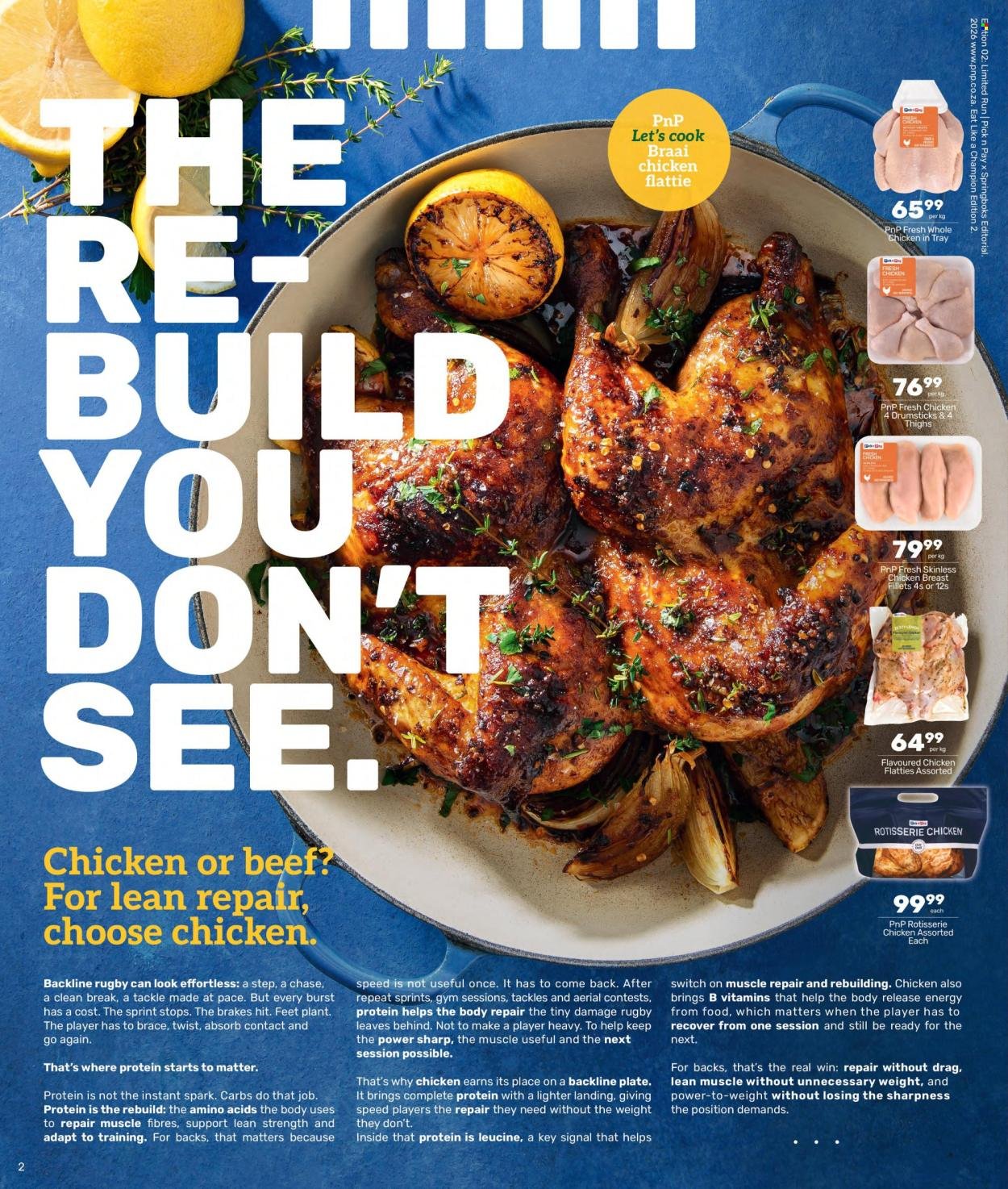PICK N PAY specials - Eat Like A Champion Specials