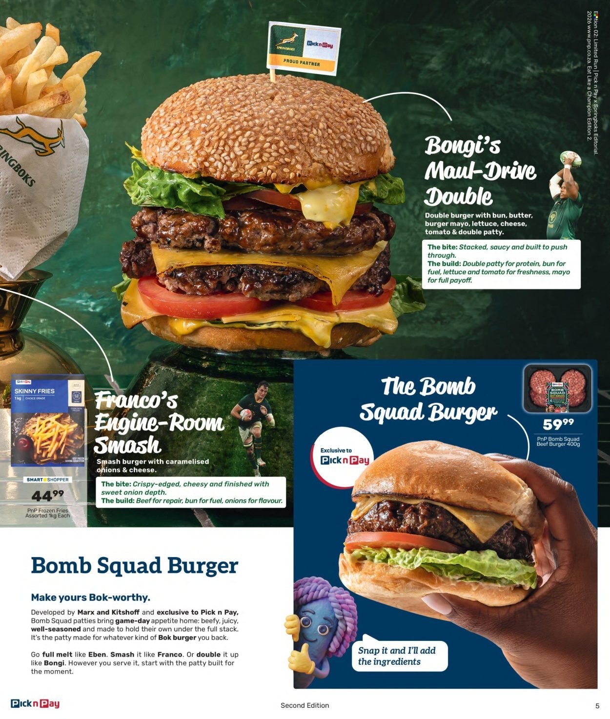 PICK N PAY specials - Eat Like A Champion Specials
