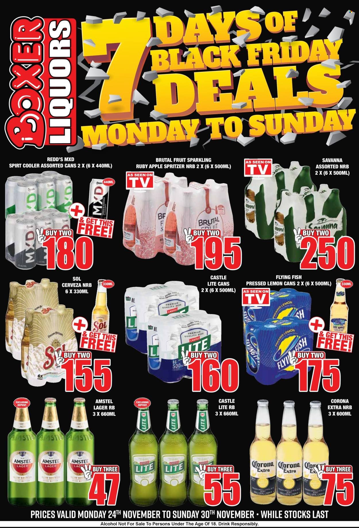 BOXER specials - KZN TVL Liquor Black week (2025-11-24 - 2025-11-30) | 1