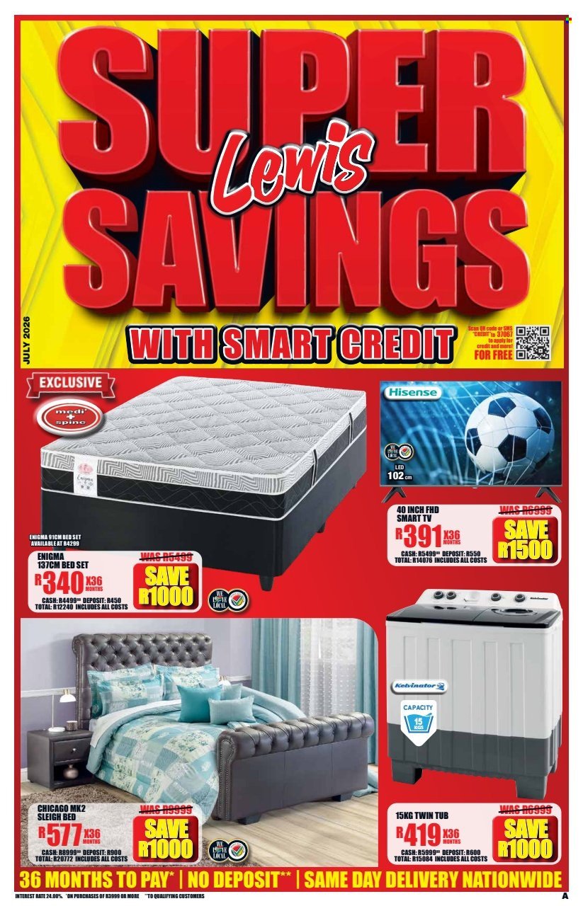 LEWIS specials - From Monday 6 Jul 2026