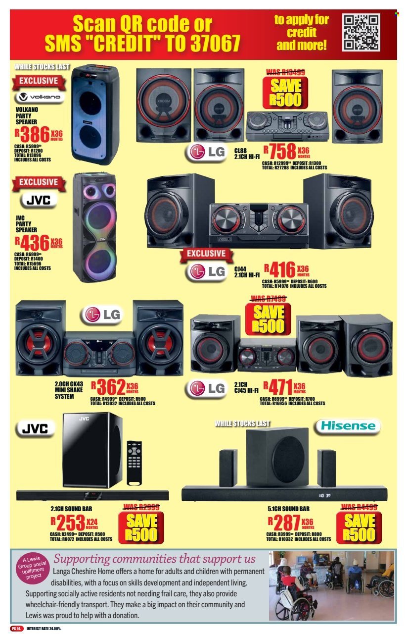 LEWIS specials - From Monday 6 Jul 2026