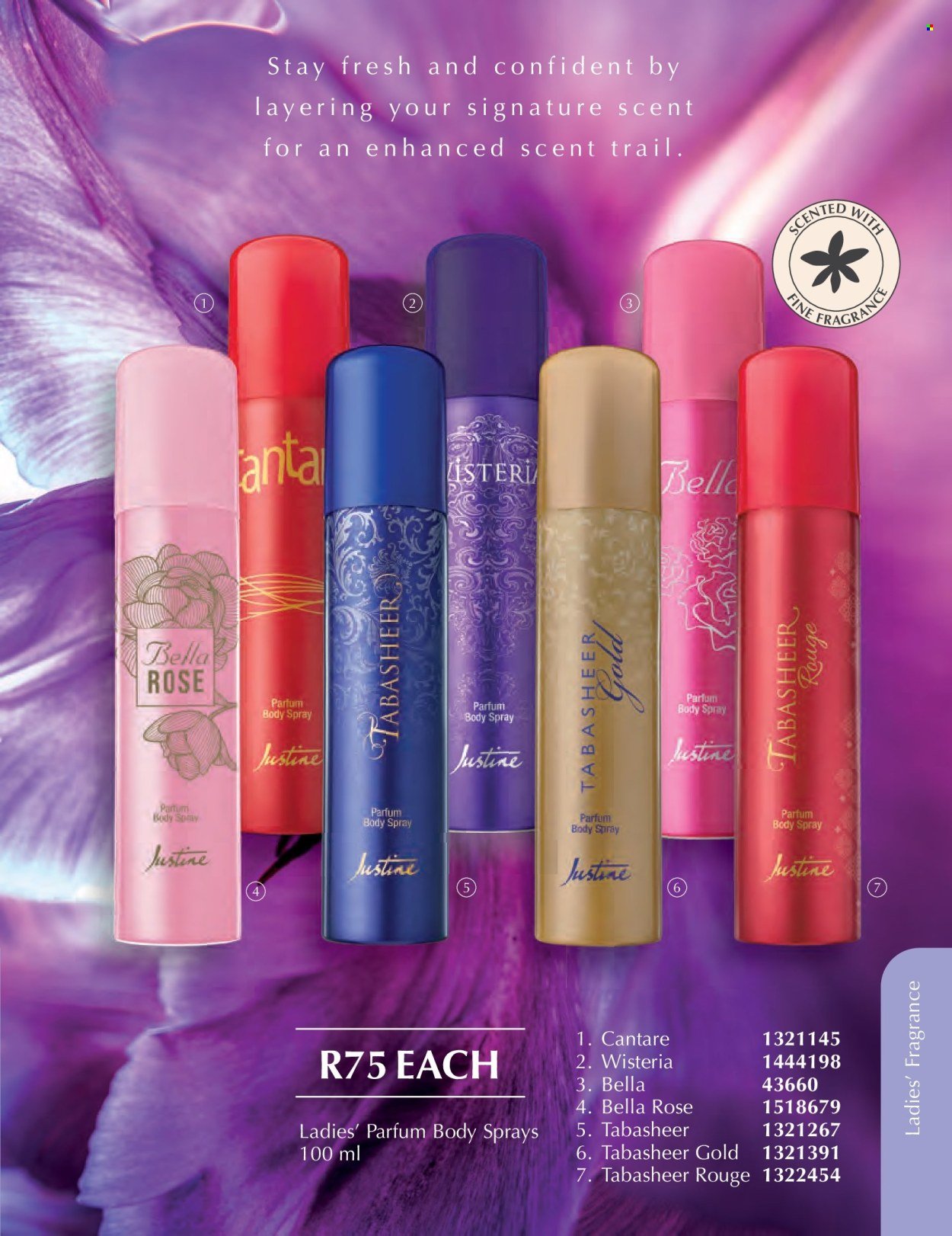 JUSTINE specials - APRIL (2026-04-01 - 2026-04-30) | 25