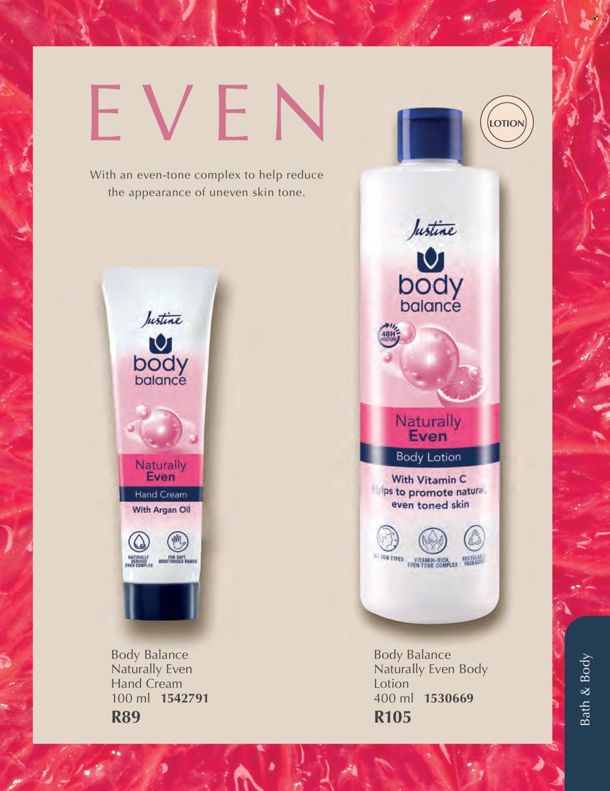 JUSTINE specials - APRIL (2026-04-01 - 2026-04-30) | 80