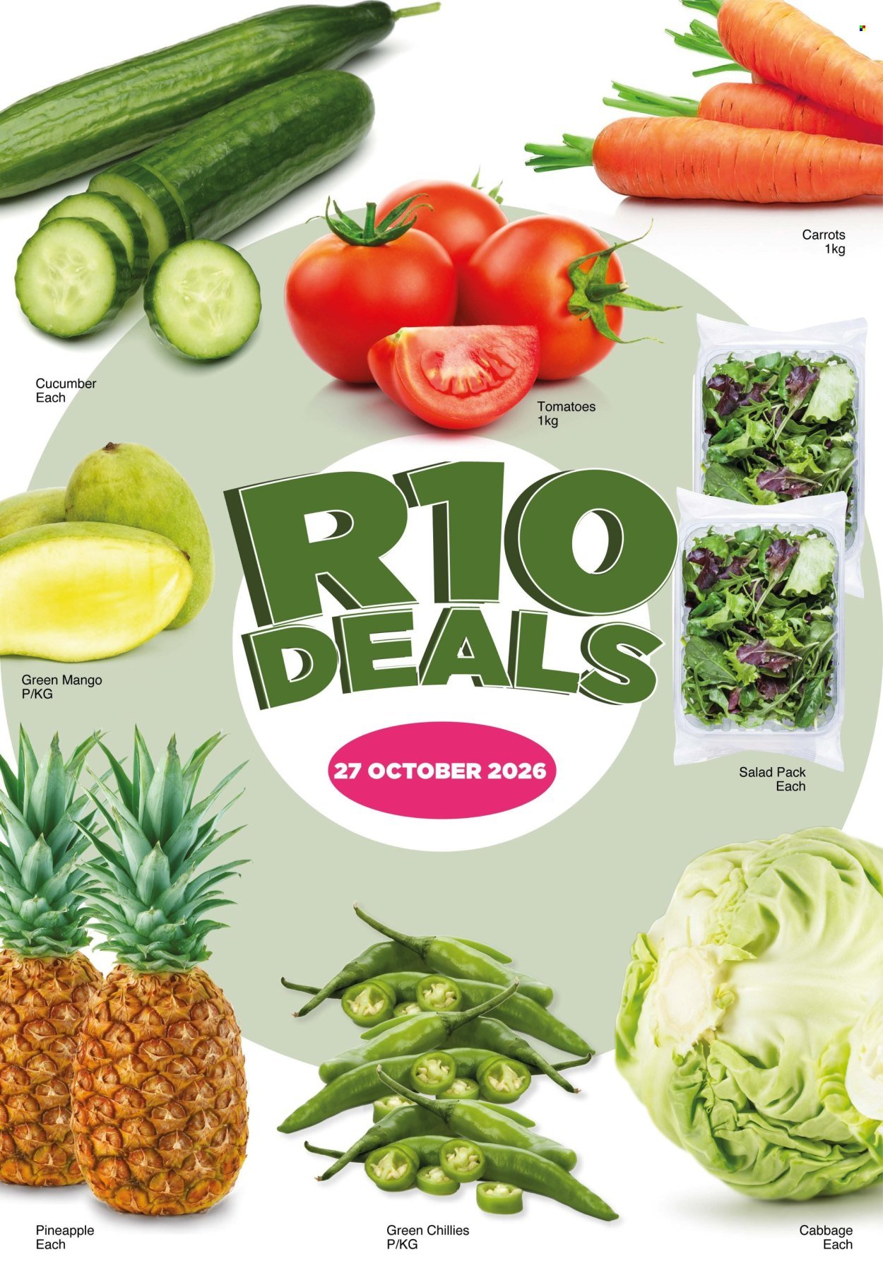 SAVE specials - From Tuesday 27 Oct 2026