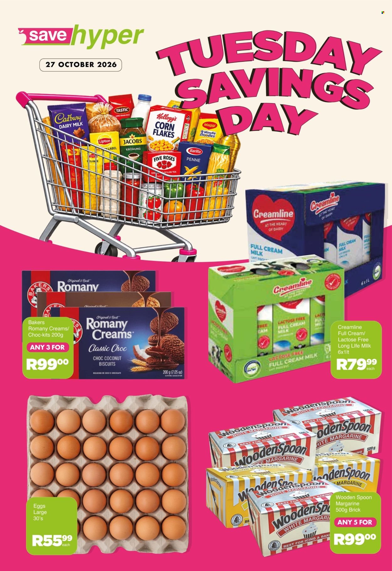 SAVE specials - From Tuesday 27 Oct 2026