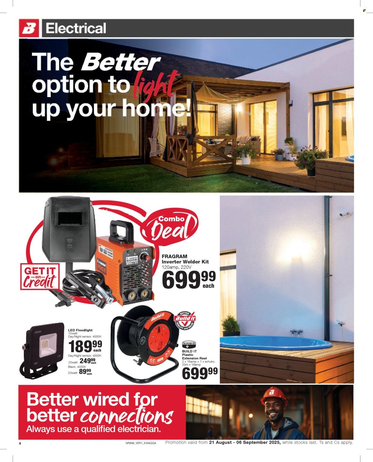 BUILD IT specials - From Thursday 21 Aug 2025 (2025-08-21 - 2025-09-06) | 4