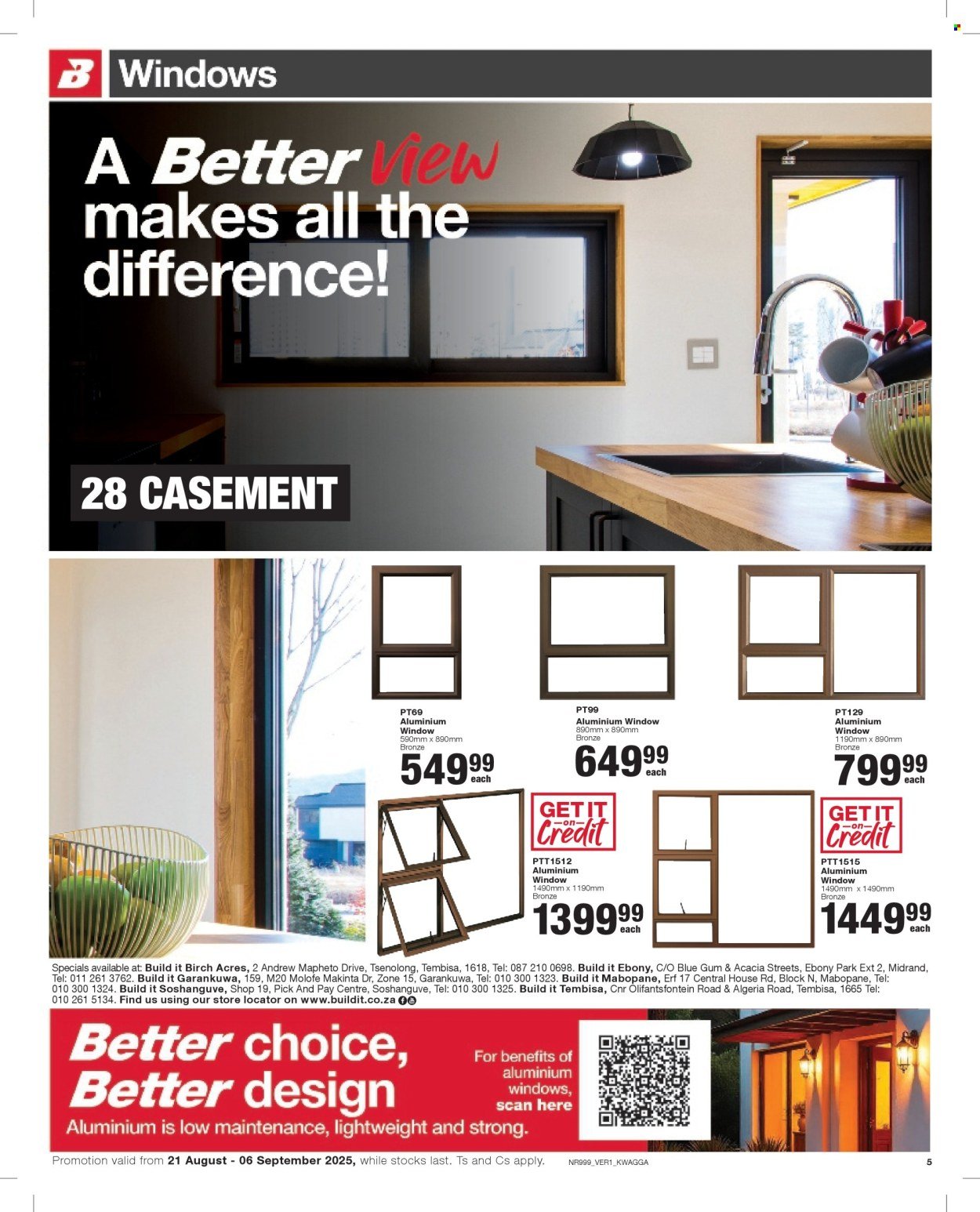 BUILD IT specials - From Thursday 21 Aug 2025 (2025-08-21 - 2025-09-06) | 5