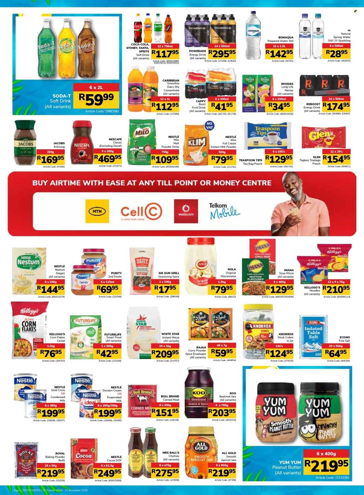 JUMBO CASH & CARRY specials - From Thursday 29 Oct 2026