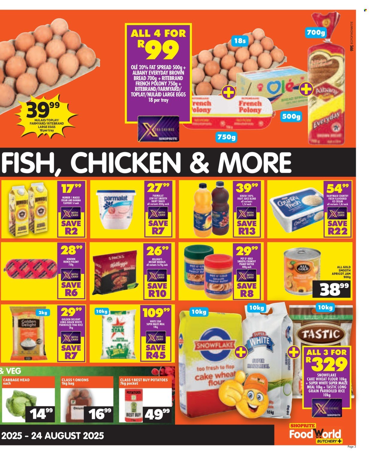 SHOPRITE specials - FoodWorld Mid Month Leaflet Korsten (2025-08-11 - 2025-08-24) | 3