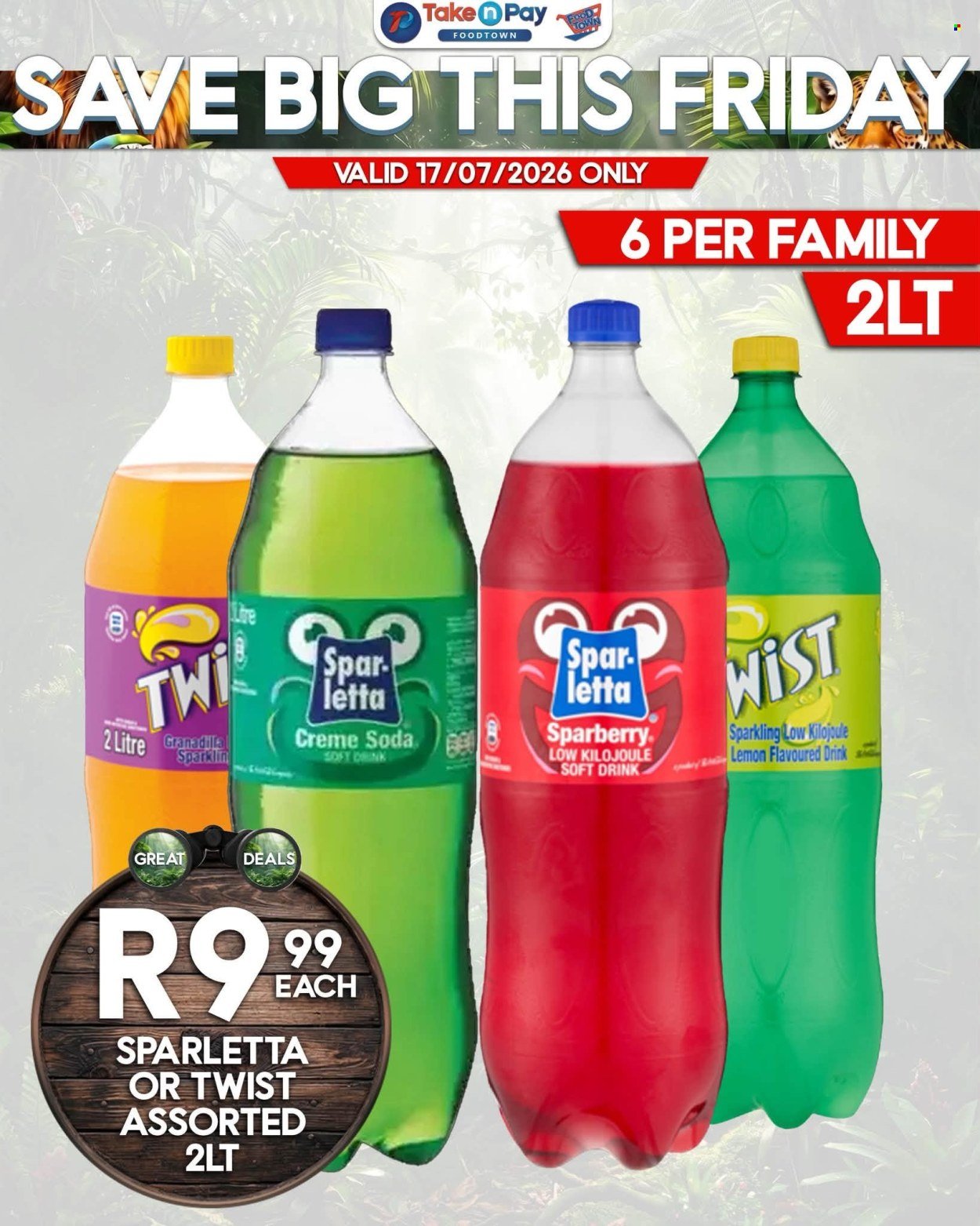 TAKE N PAY specials - From Friday 17 Jul 2026