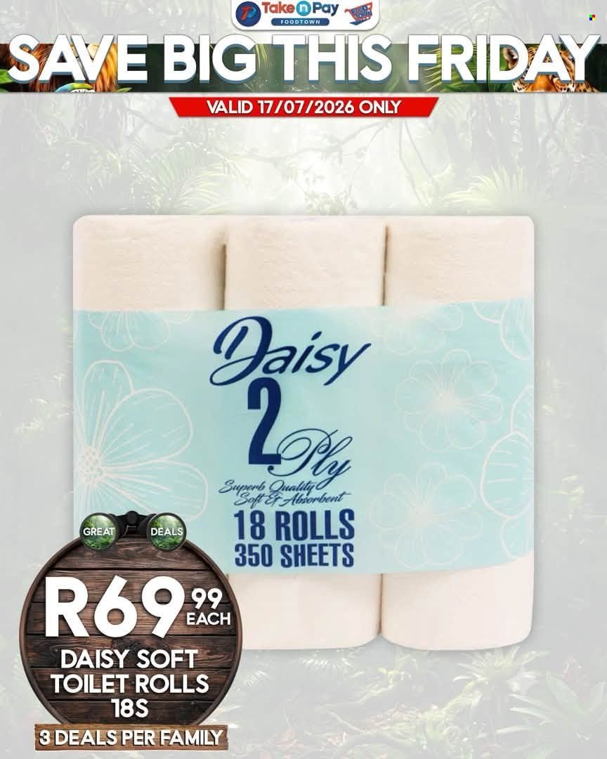 TAKE N PAY specials - From Friday 17 Jul 2026