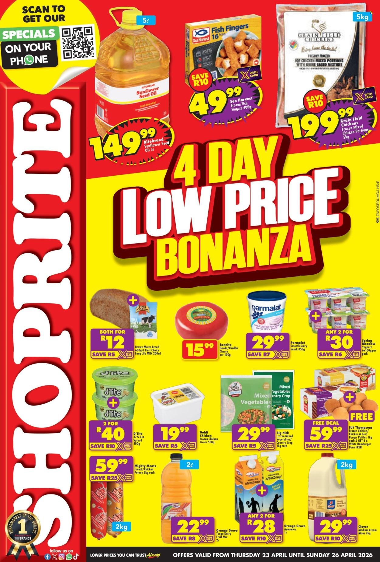 SHOPRITE specials - Low Price Bonanza KwaZulu Natal (2026-04-23 - 2026-04-26) | 1