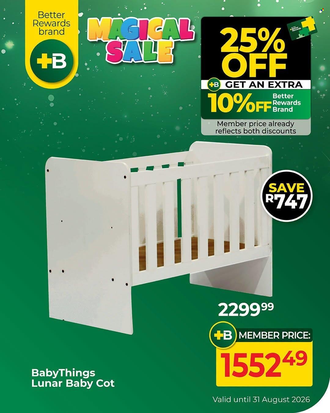 BABY CITY specials - From Thursday 27 Aug 2026