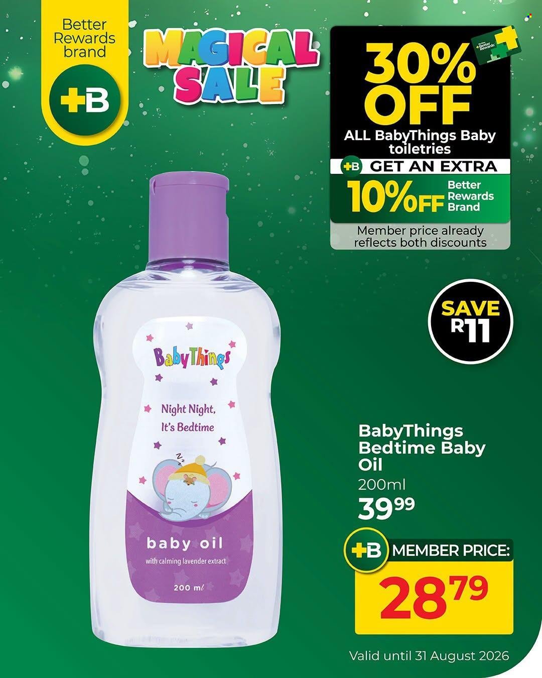 BABY CITY specials - From Thursday 27 Aug 2026