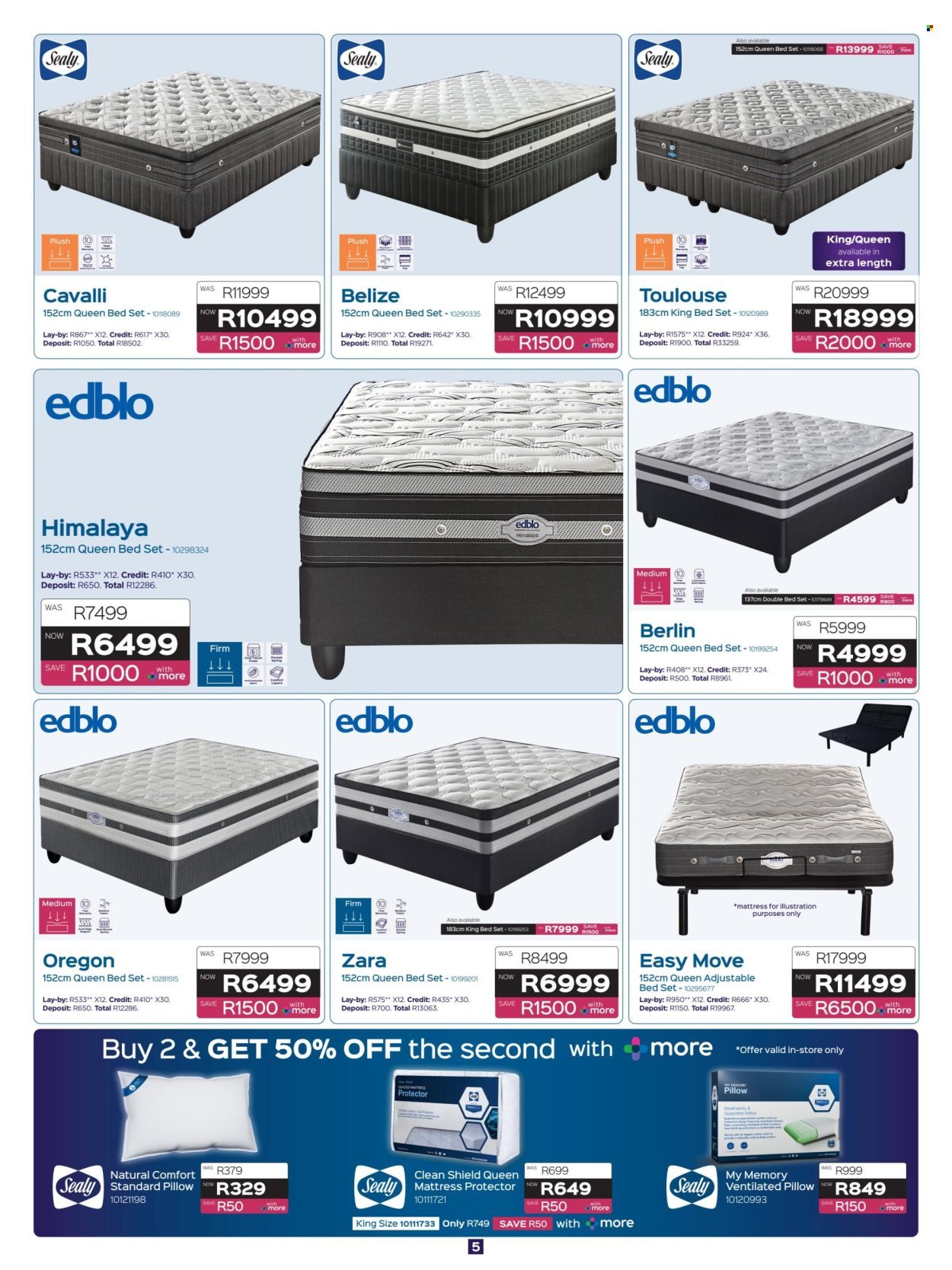 SLEEPMASTERS specials - From Thursday 16 Jul 2026