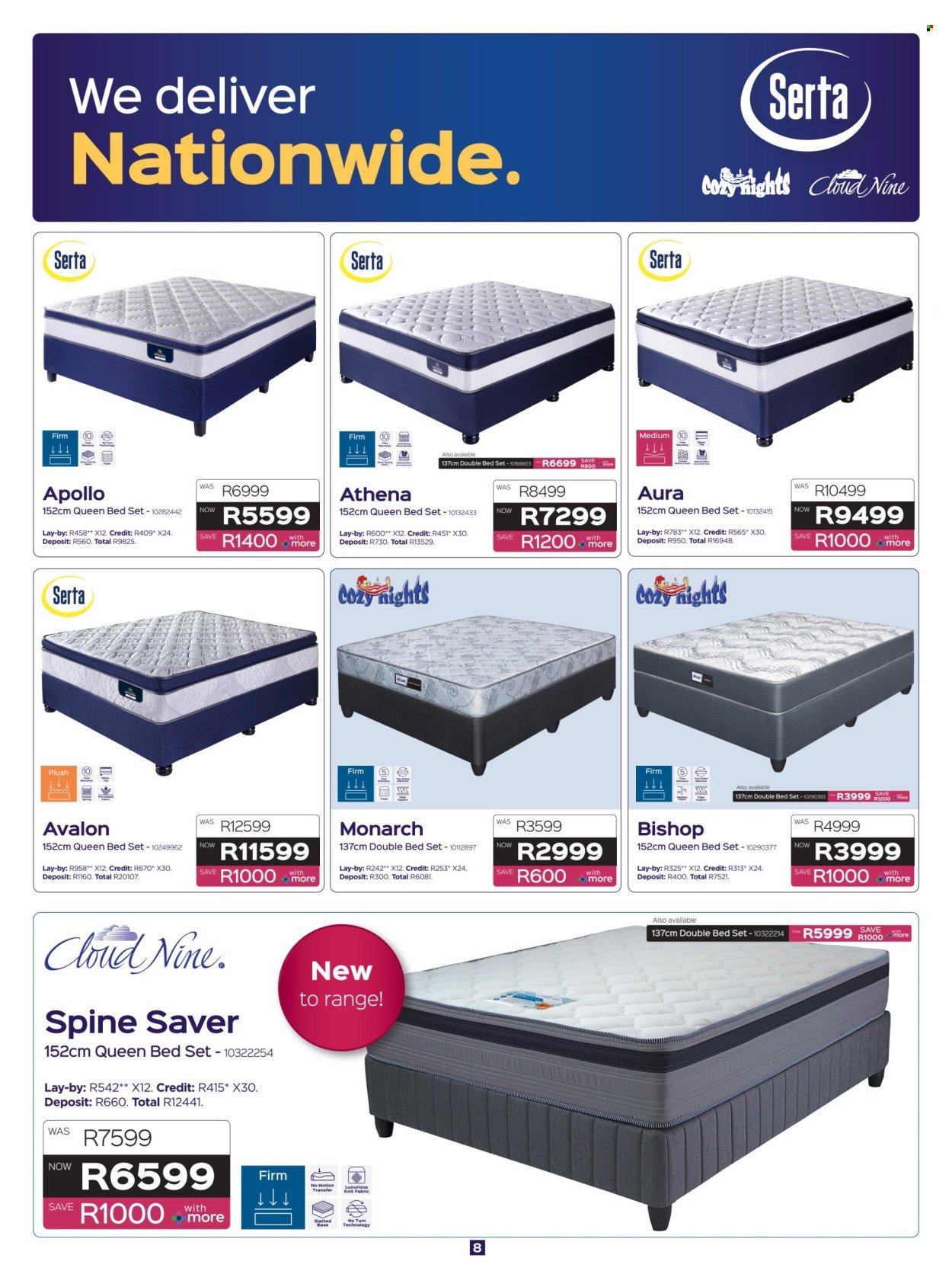 SLEEPMASTERS specials - From Thursday 16 Jul 2026