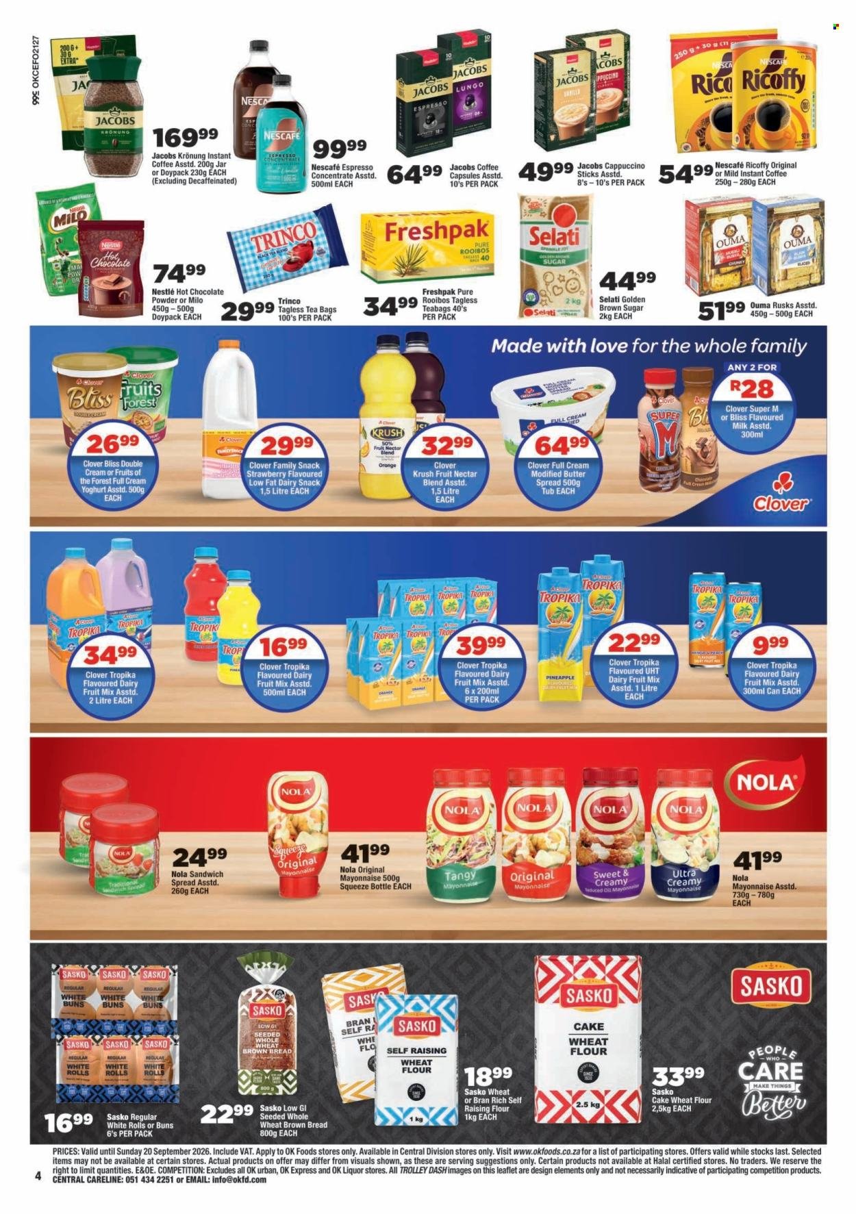 OK FOODS specials - From Wednesday 9 Sept 2026