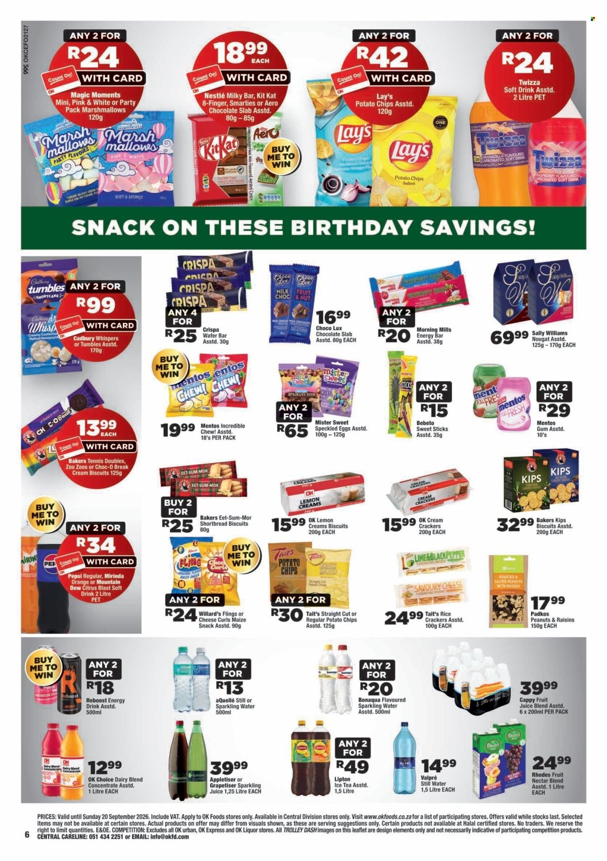 OK FOODS specials - From Wednesday 9 Sept 2026