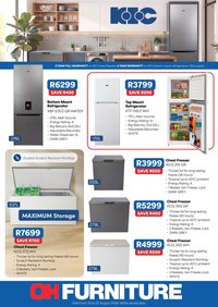 OK FURNITURE specials - From Monday 10 Aug 2026