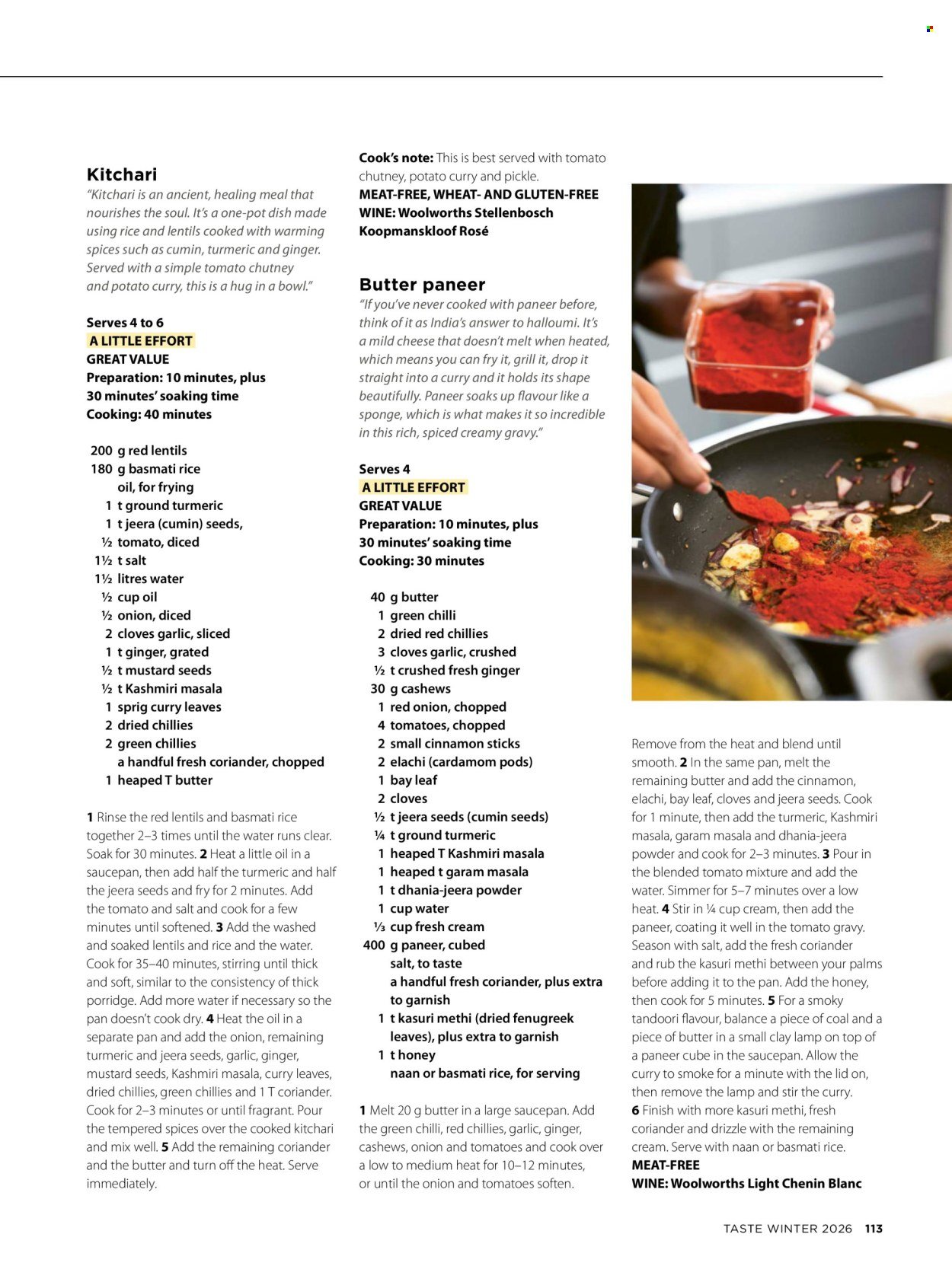 WOOLWORTHS specials - Taste