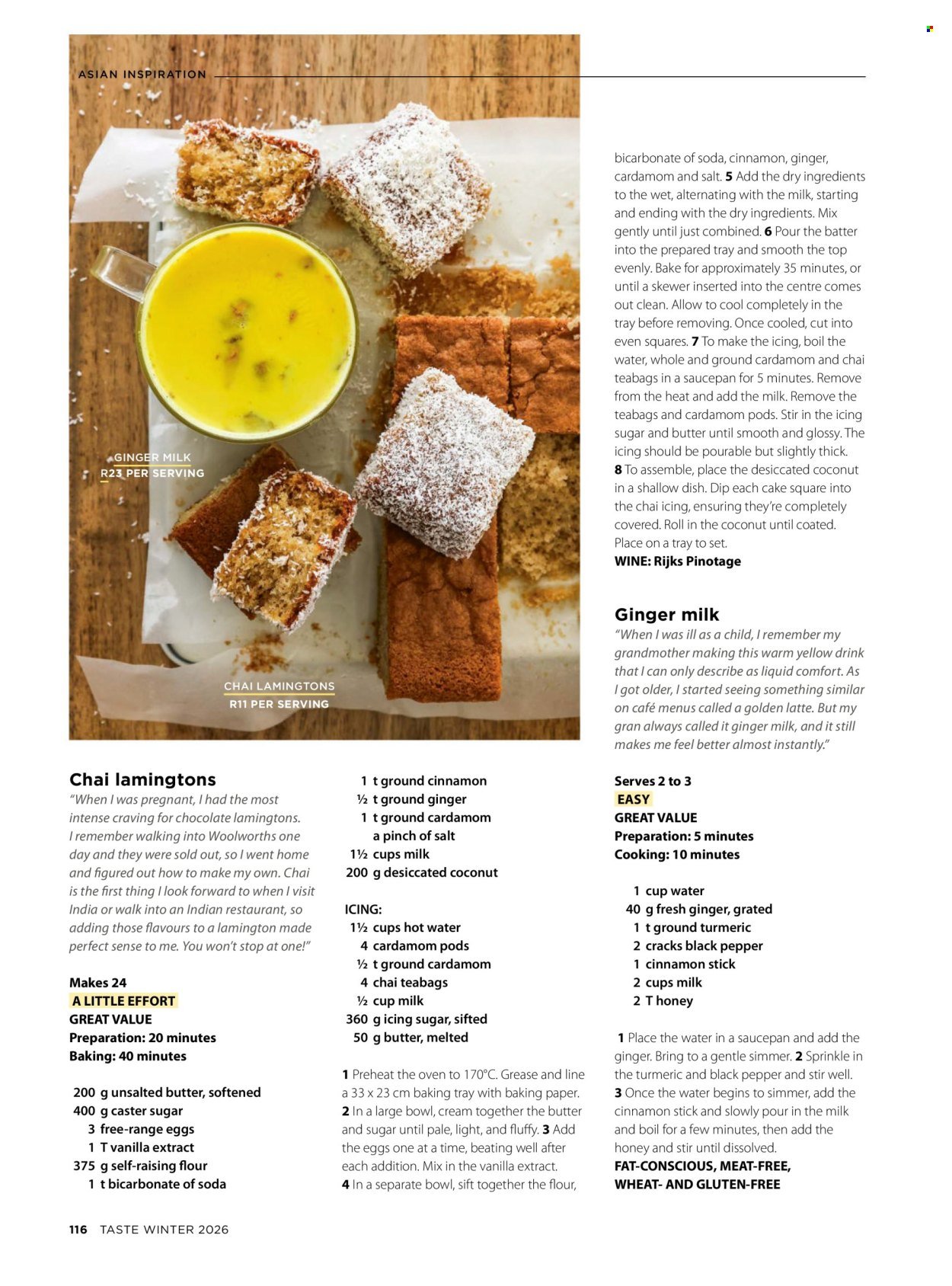WOOLWORTHS specials - Taste