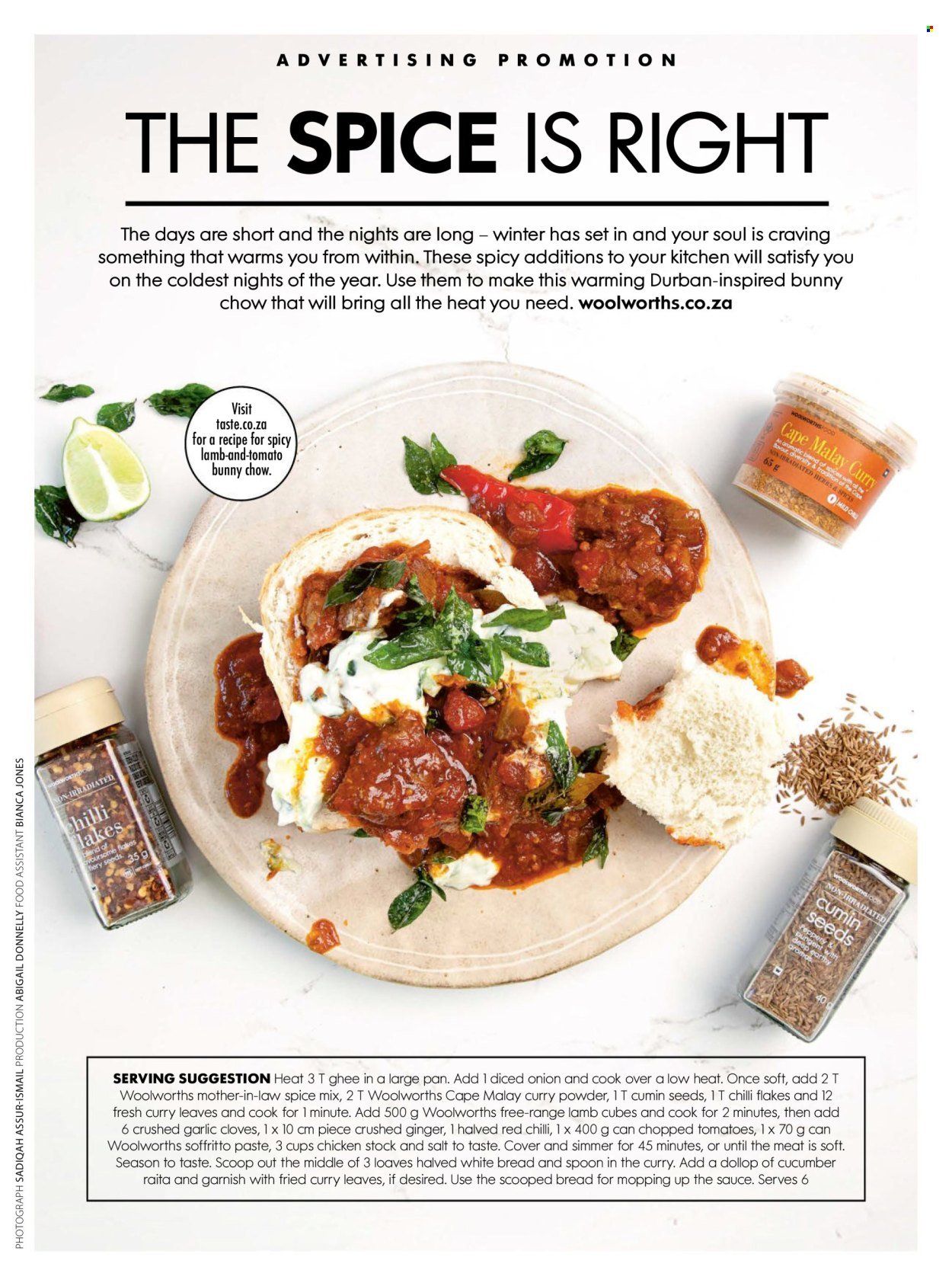 WOOLWORTHS specials - Taste