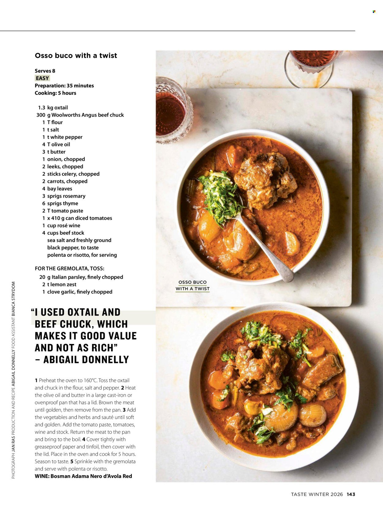 WOOLWORTHS specials - Taste
