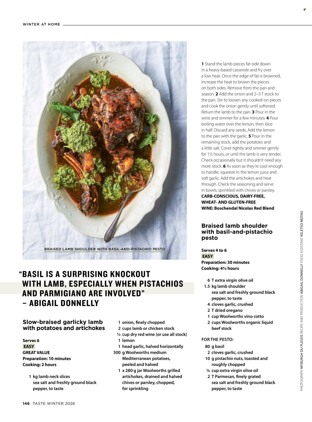 WOOLWORTHS specials - Taste