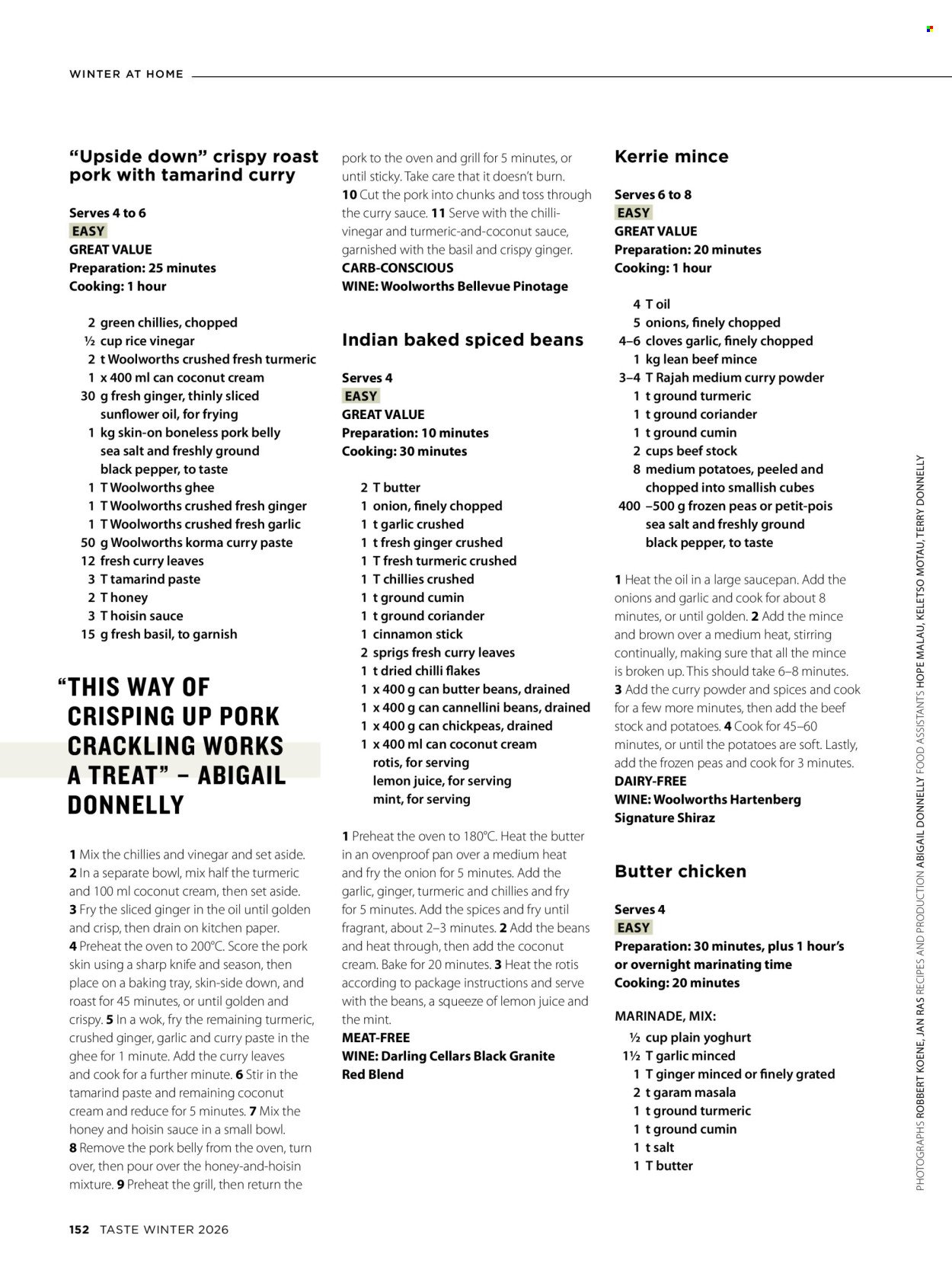 WOOLWORTHS specials - Taste