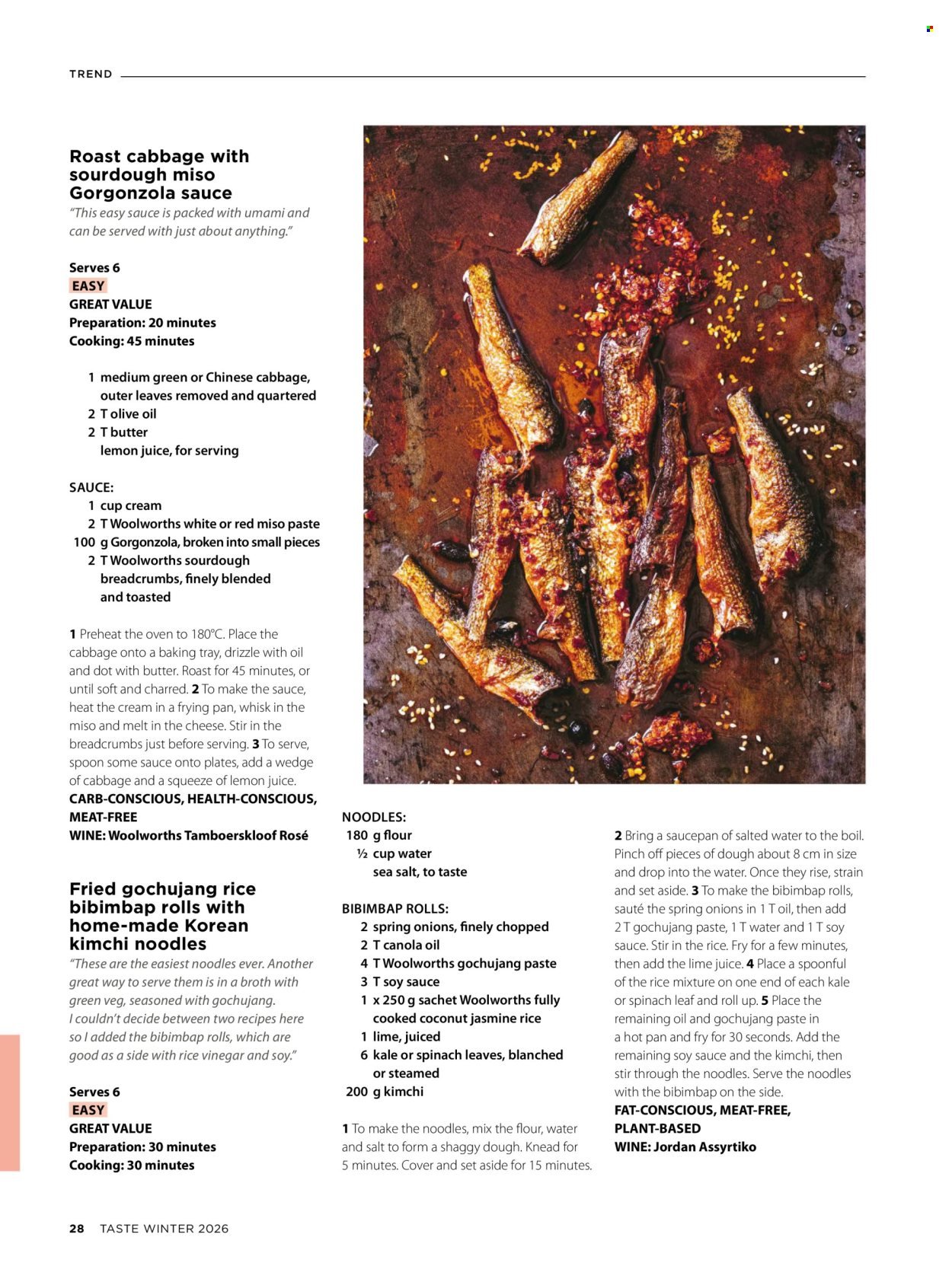 WOOLWORTHS specials - Taste