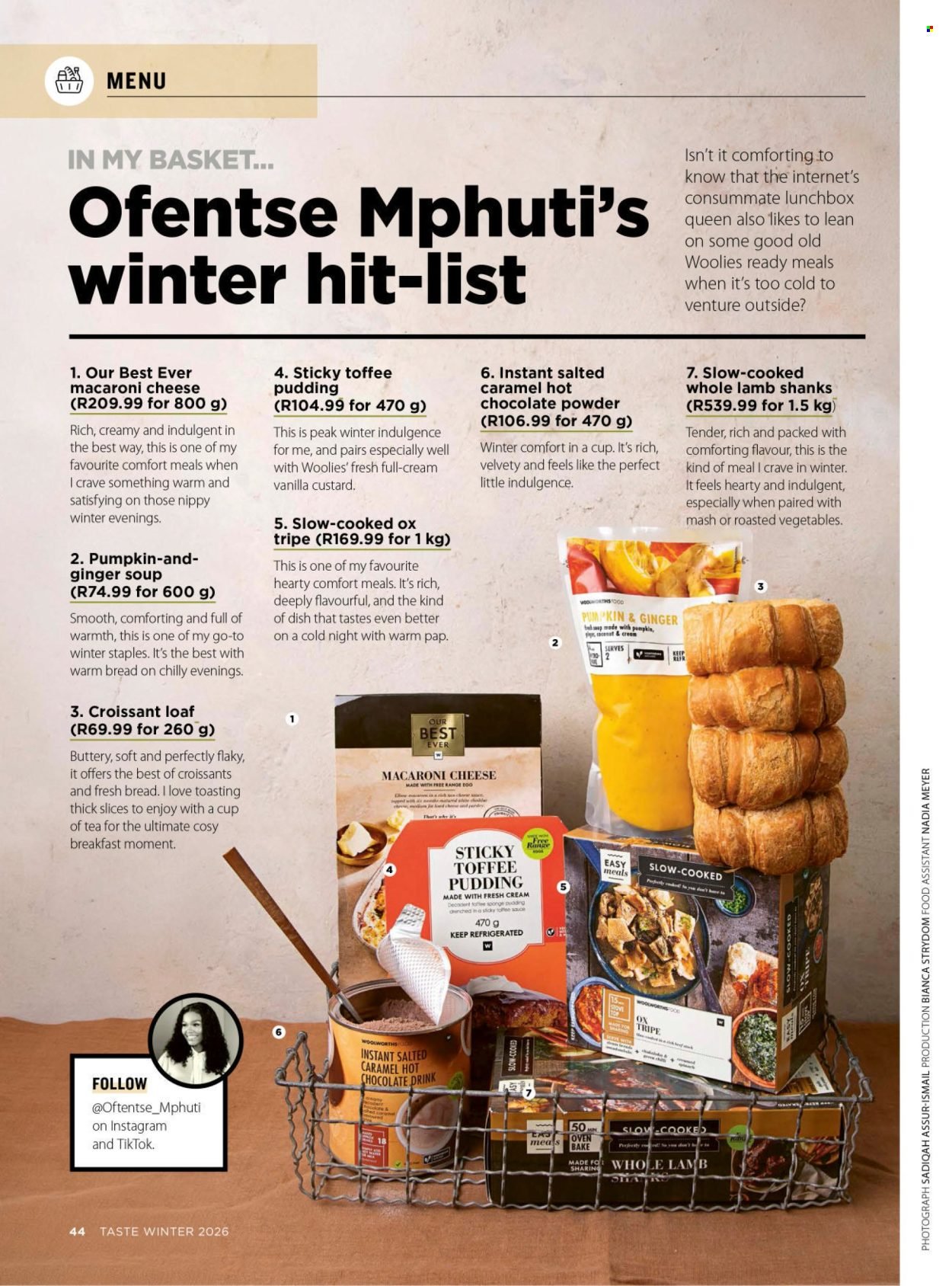 WOOLWORTHS specials - Taste