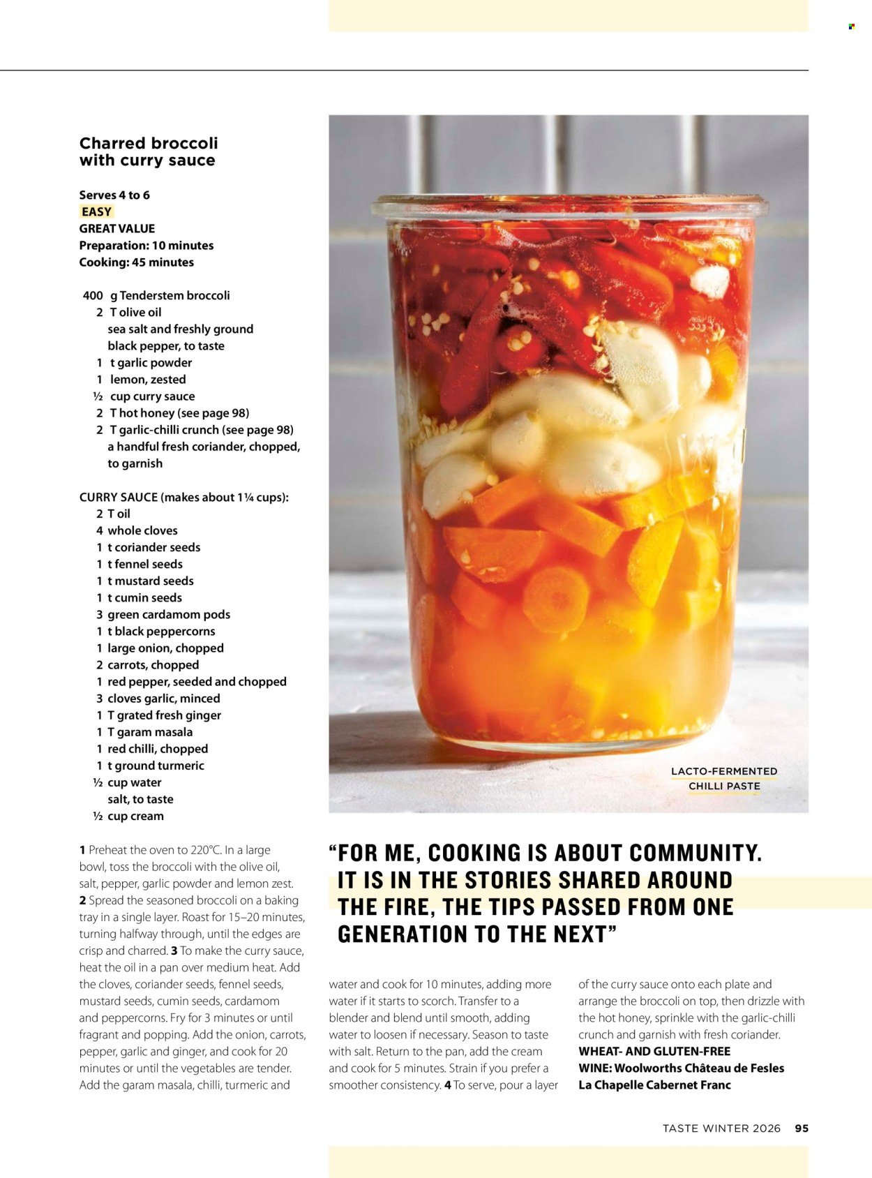 WOOLWORTHS specials - Taste