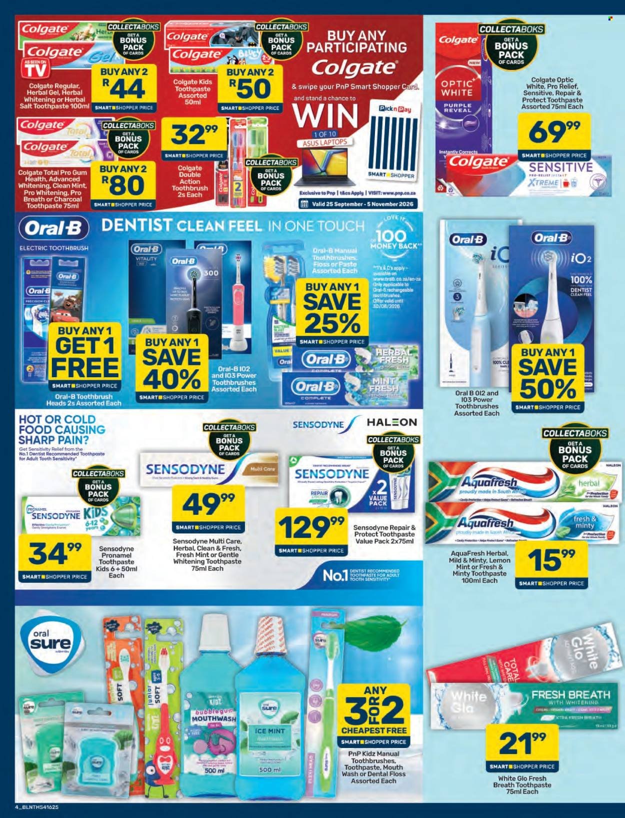 PICK N PAY specials - Health & Beauty Specials