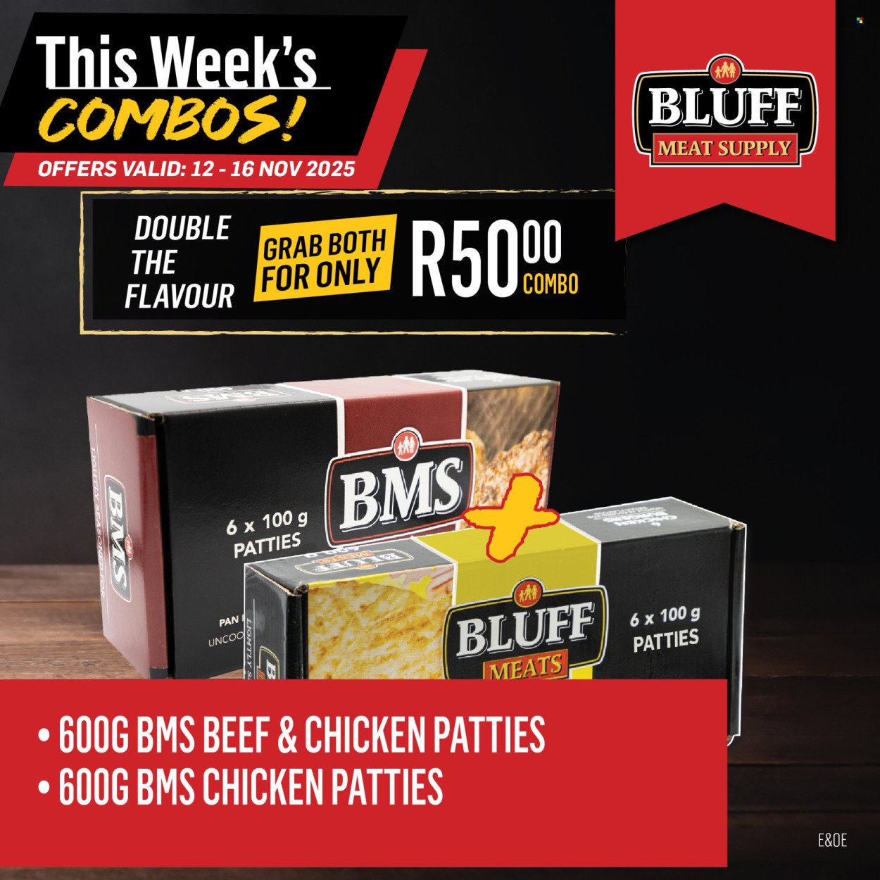 BLUFF MEAT SUPPLY specials - From Wednesday 12 Nov 2025 (2025-11-12 - 2025-11-16) | 11