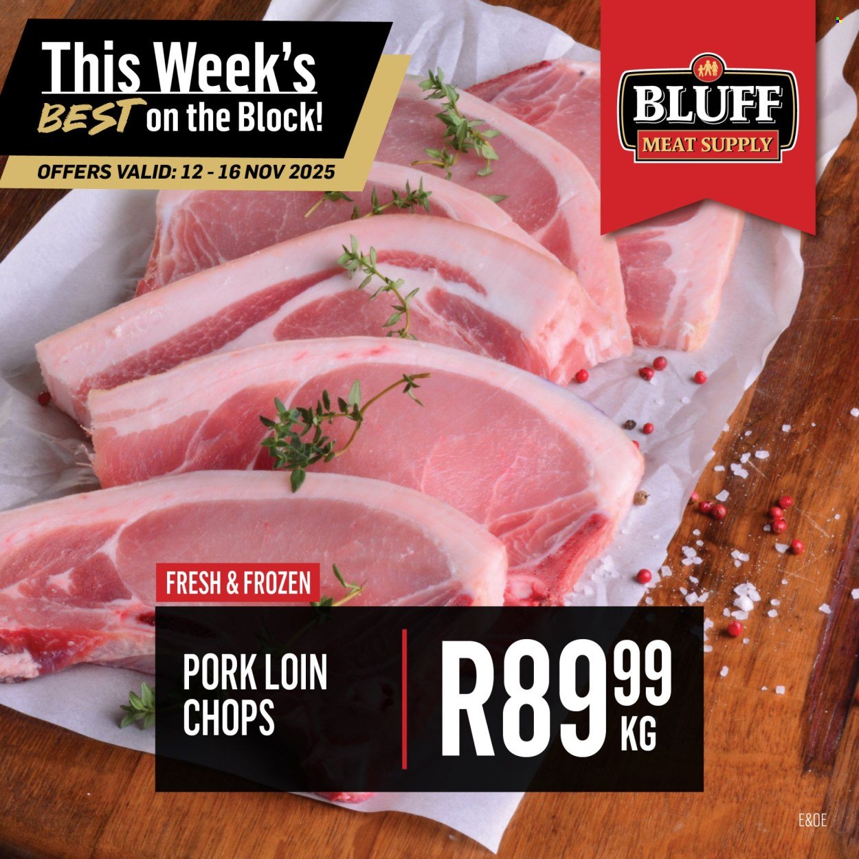 BLUFF MEAT SUPPLY specials - From Wednesday 12 Nov 2025 (2025-11-12 - 2025-11-16) | 5