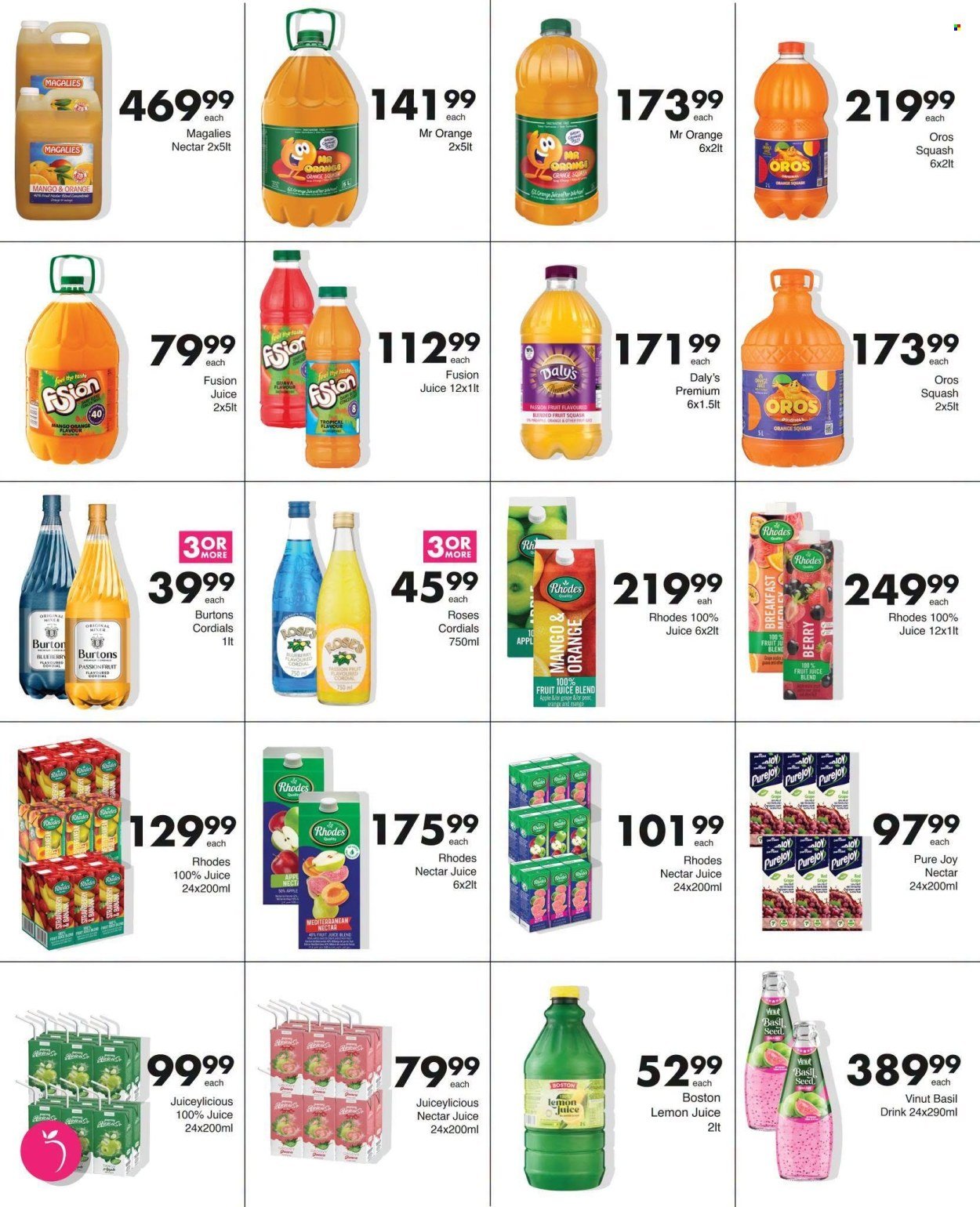 SAVE specials - From Monday 27 Jul 2026