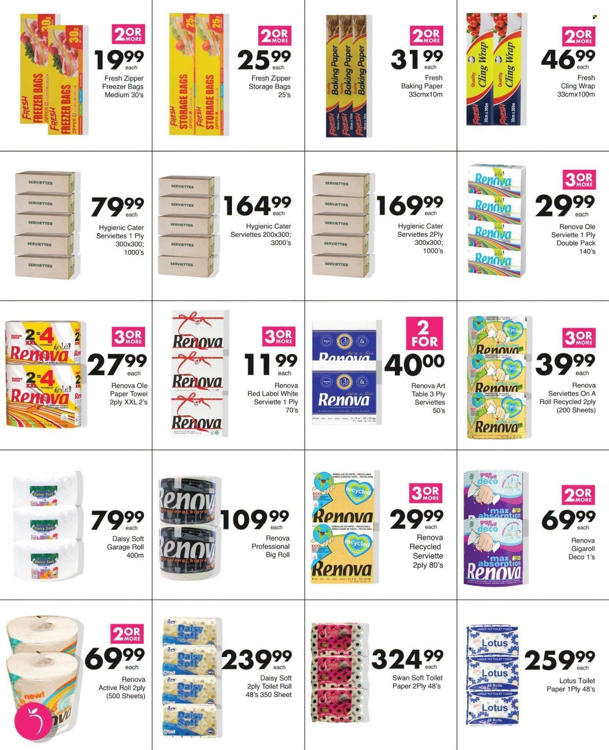 SAVE specials - From Monday 27 Jul 2026