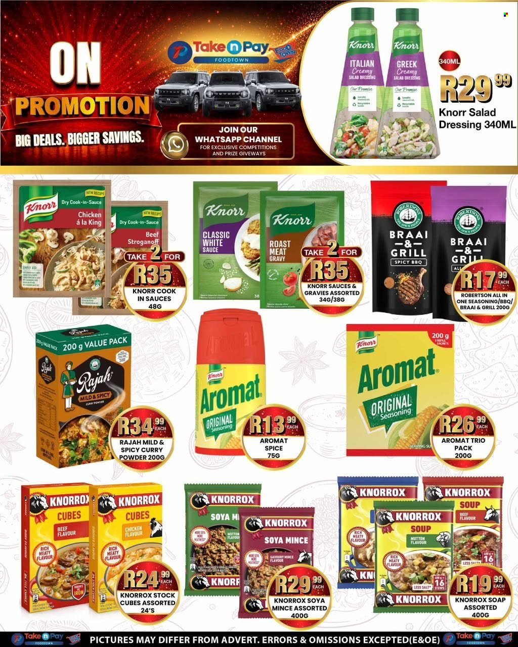 TAKE N PAY specials - From Monday 29 Jun 2026