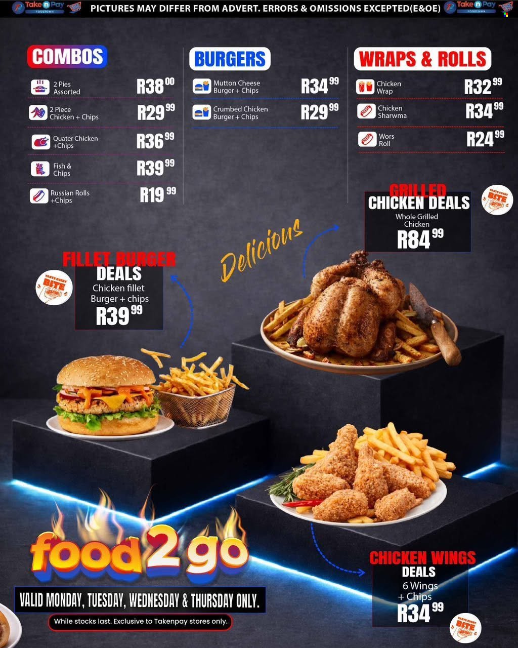 TAKE N PAY specials - From Monday 29 Jun 2026
