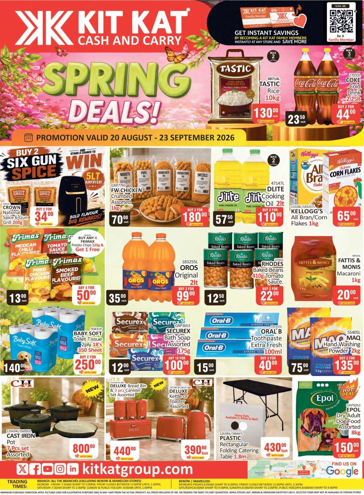 KIT KAT CASH & CARRY specials - Spring deals