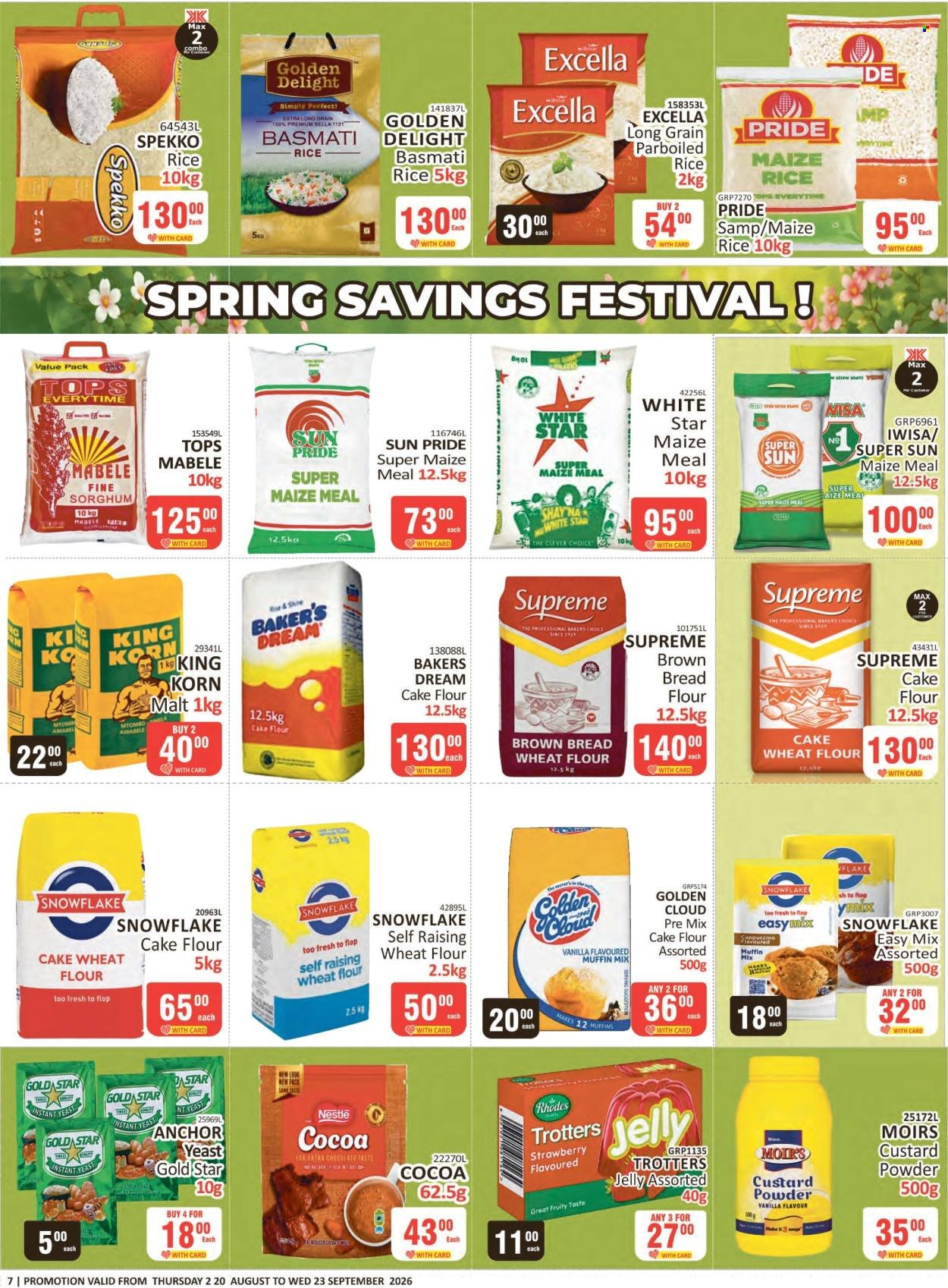 KIT KAT CASH & CARRY specials - Spring deals