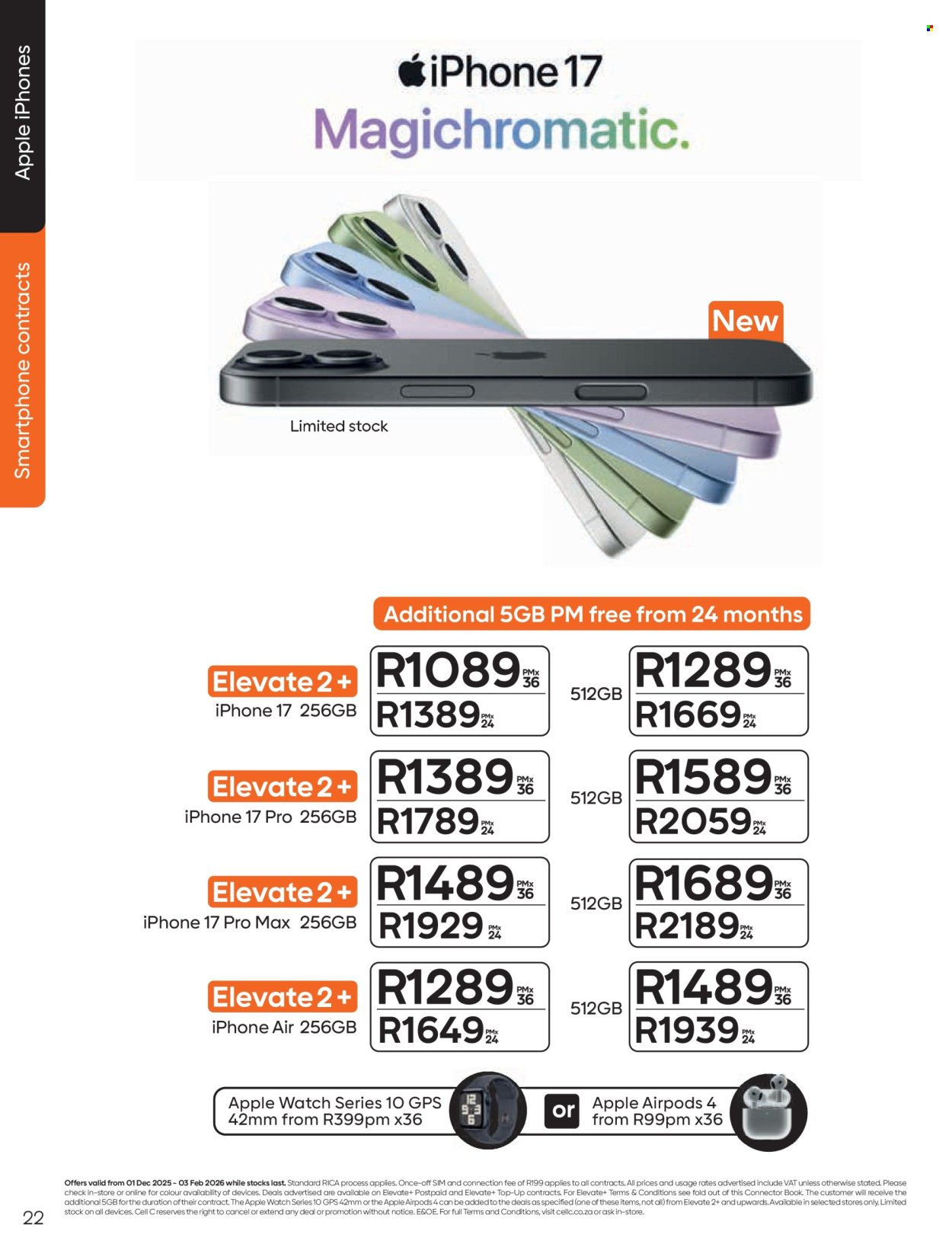 CELL C specials - The Connector Book (2025-12-01 - 2026-02-03) | 24