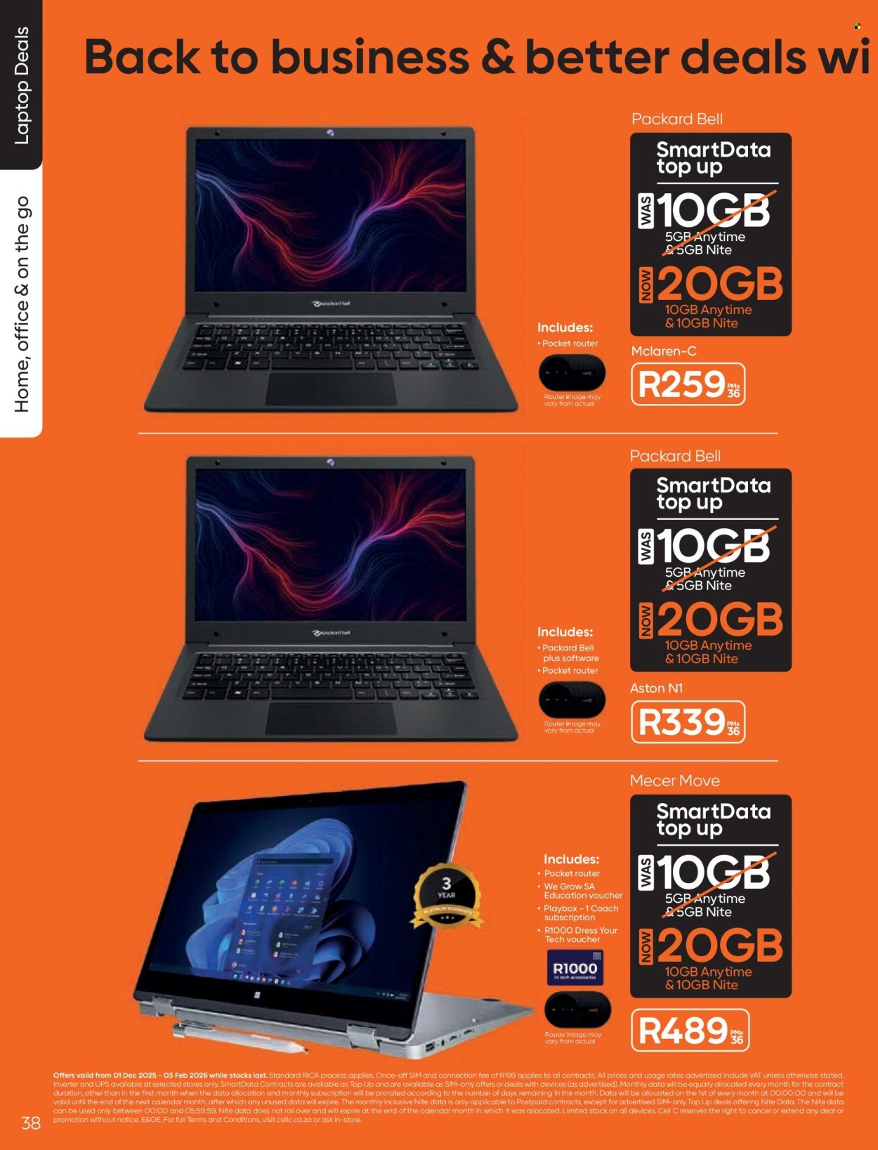 CELL C specials - The Connector Book (2025-12-01 - 2026-02-03) | 40