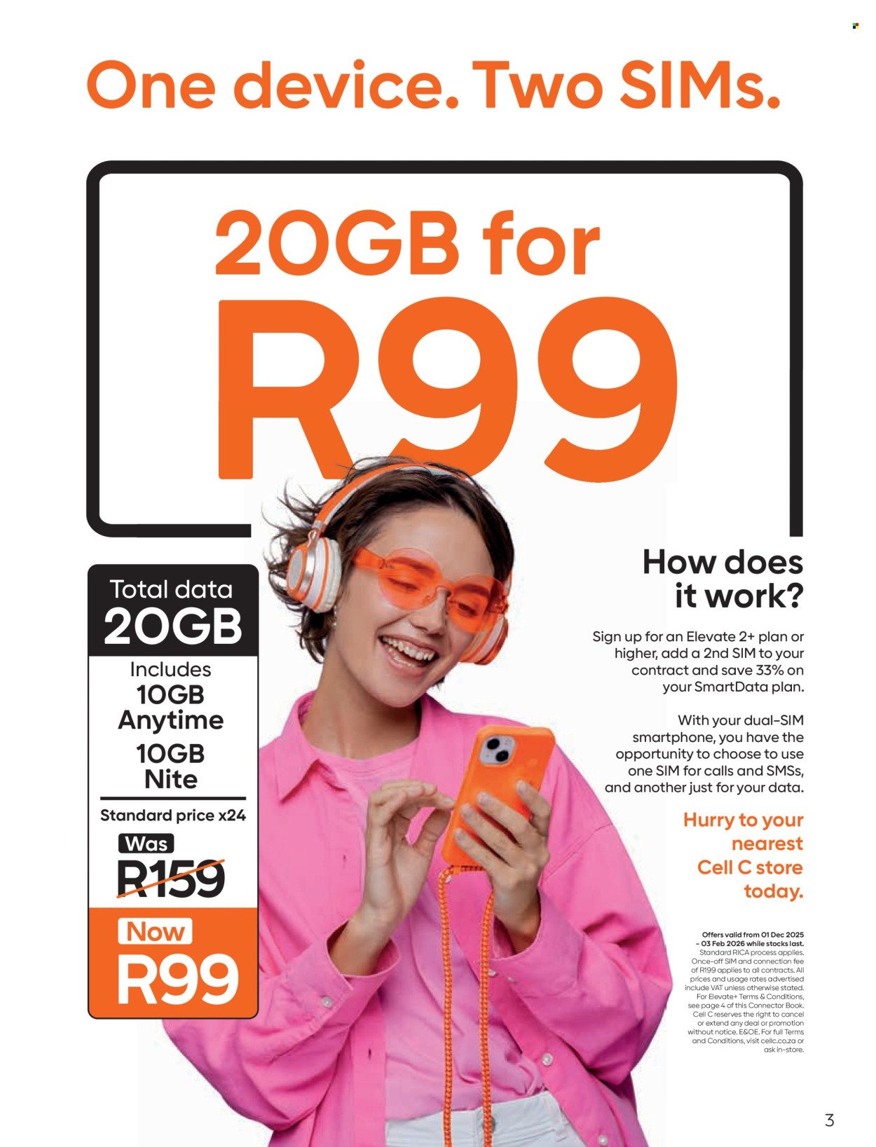 CELL C specials - The Connector Book (2025-12-01 - 2026-02-03) | 5