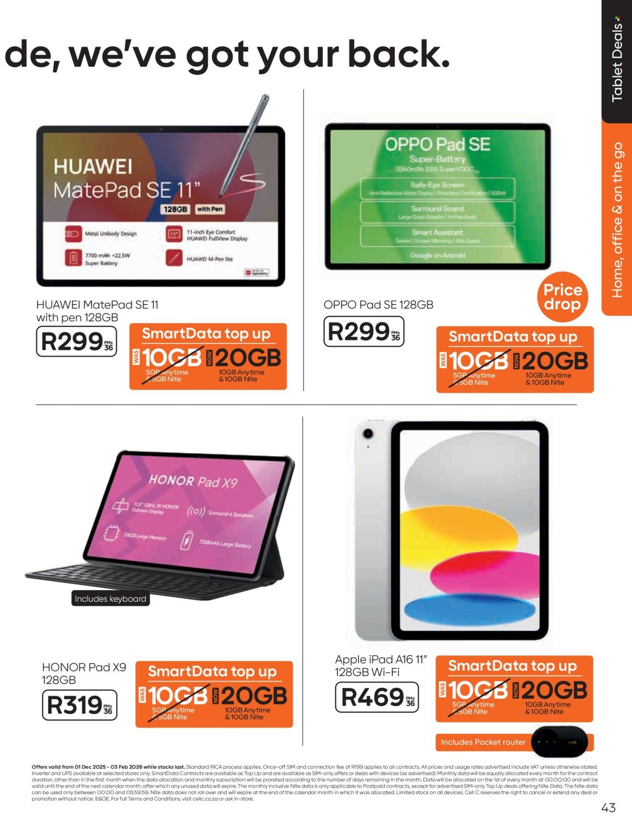 CELL C specials - The Connector Book (2025-12-01 - 2026-02-03) | 45