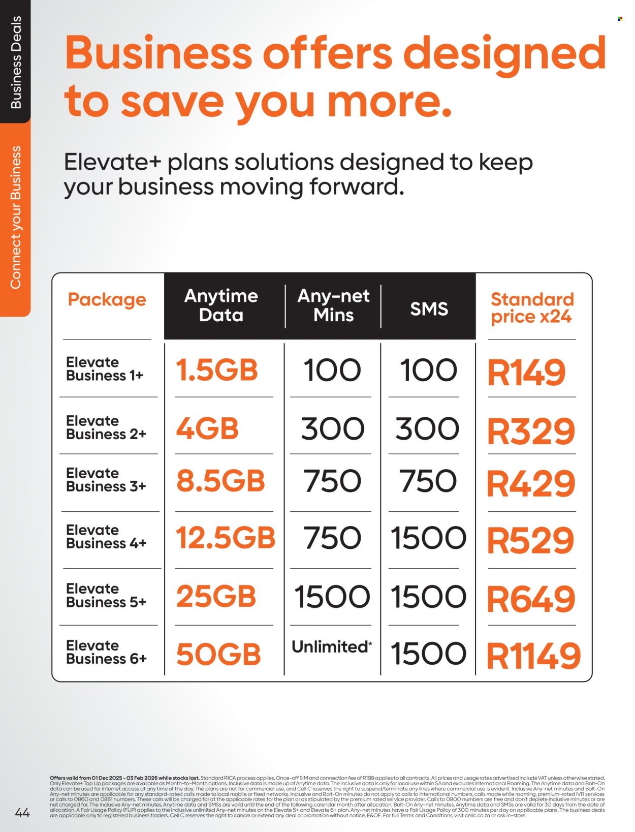 CELL C specials - The Connector Book (2025-12-01 - 2026-02-03) | 46