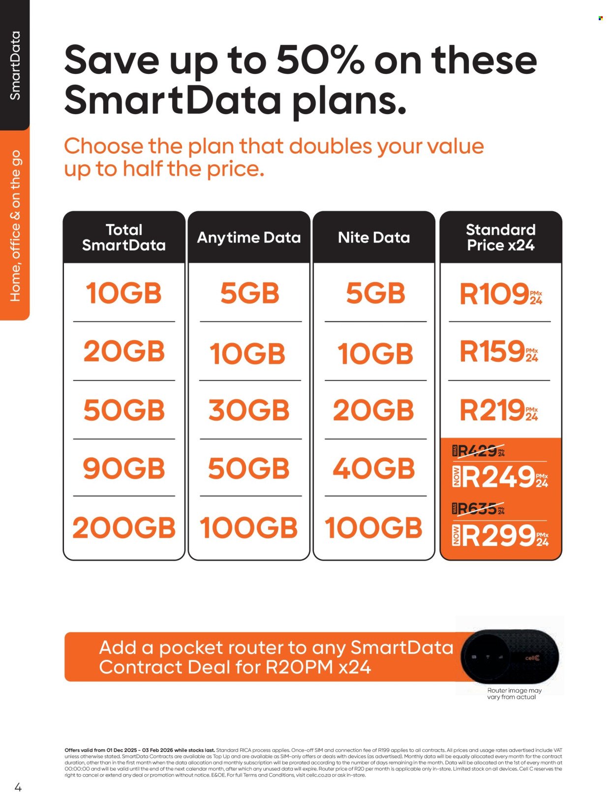 CELL C specials - The Connector Book (2025-12-01 - 2026-02-03) | 6