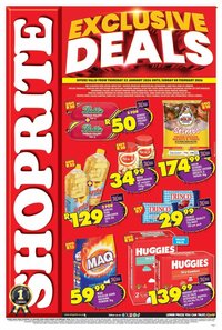 SHOPRITE specials - January Price Exclusive Gauteng (2026-01-22 - 2026-02-08)