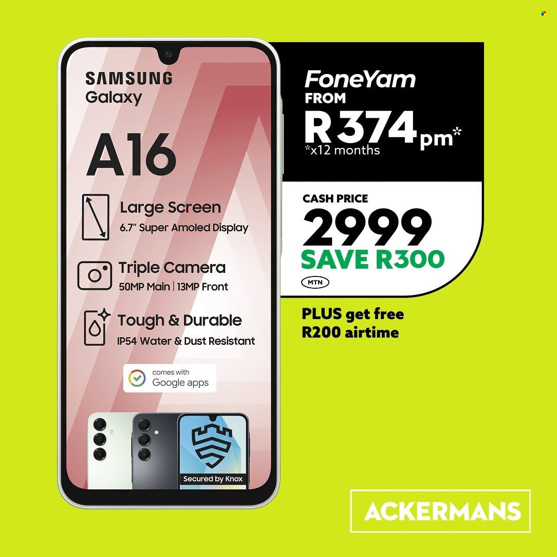 ACKERMANS specials - October 2026